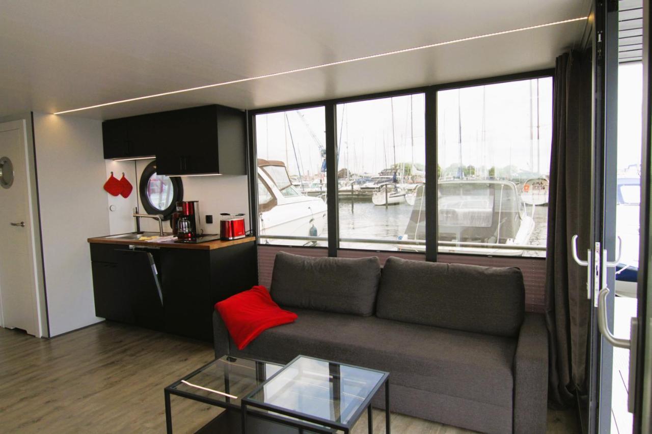 Hausboot Fjord Nordstern Mit Dachterrasse In Schleswig Ξενοδοχείο Εξωτερικό φωτογραφία